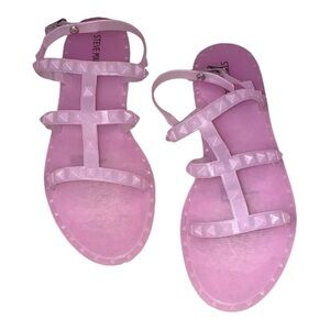 New Steve madden pink girls sandals‎ size 4